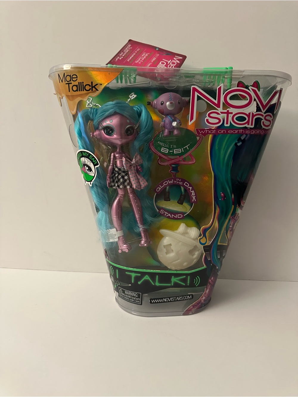 MGA Entertainment Novi Stars Mae Tallick Talking Robot Doll BNIB - RARE
